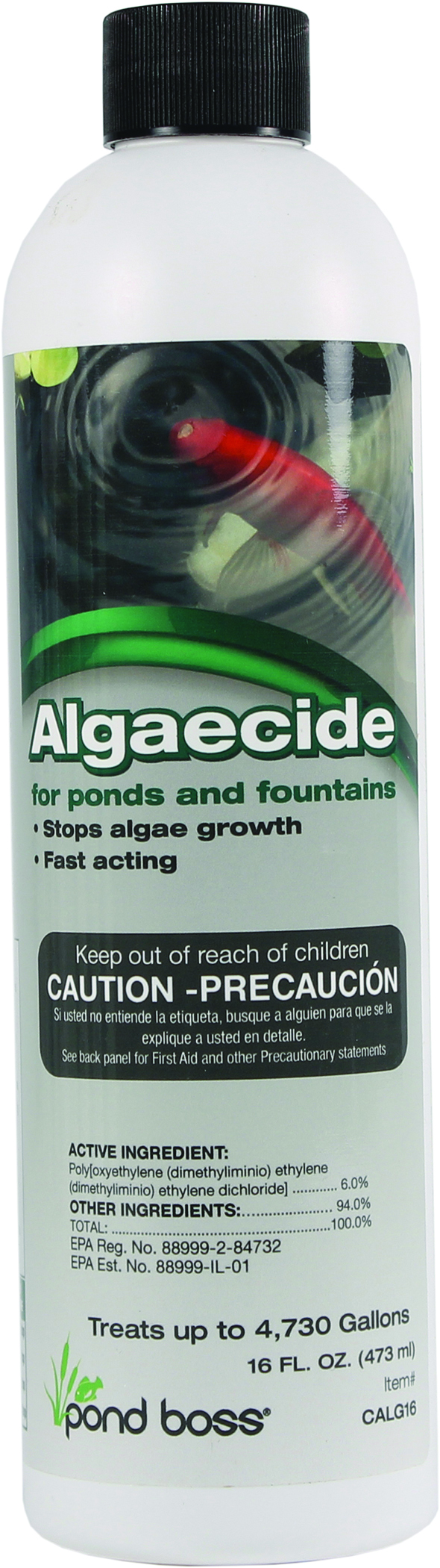 ALGAECIDE FOR PONDS AND FOUNTAINS