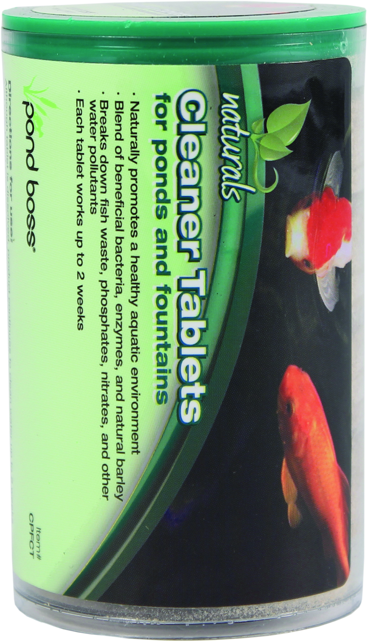 NATURALS CLEANER TABLETS FOR PONDS & FOUNTAINS