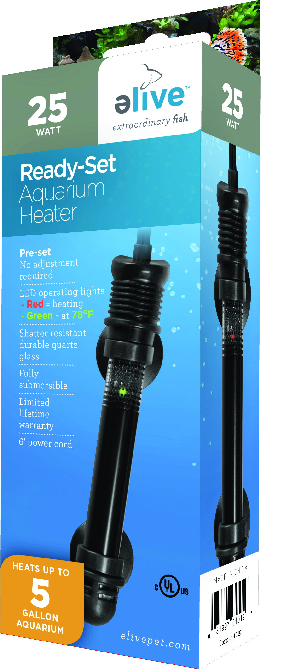 READY SET AQUARIUM HEATER