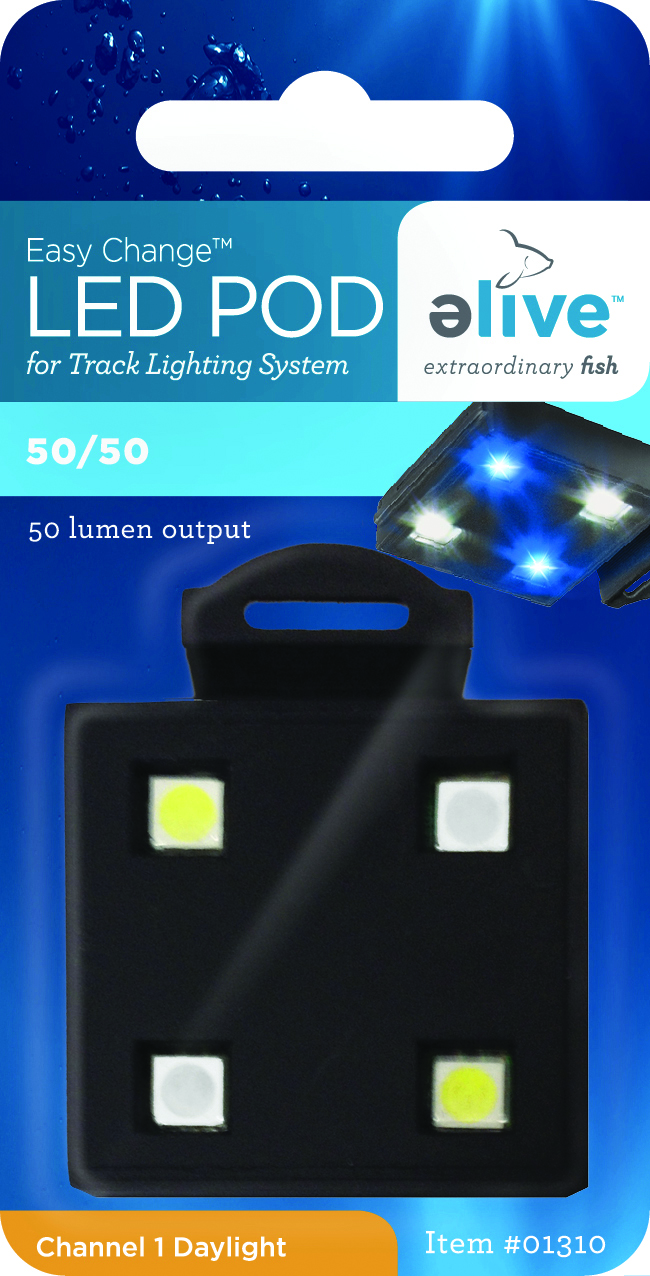 EASY CHANGE LED LIGHT POD FOR TRACK LIGHTING SYSTM