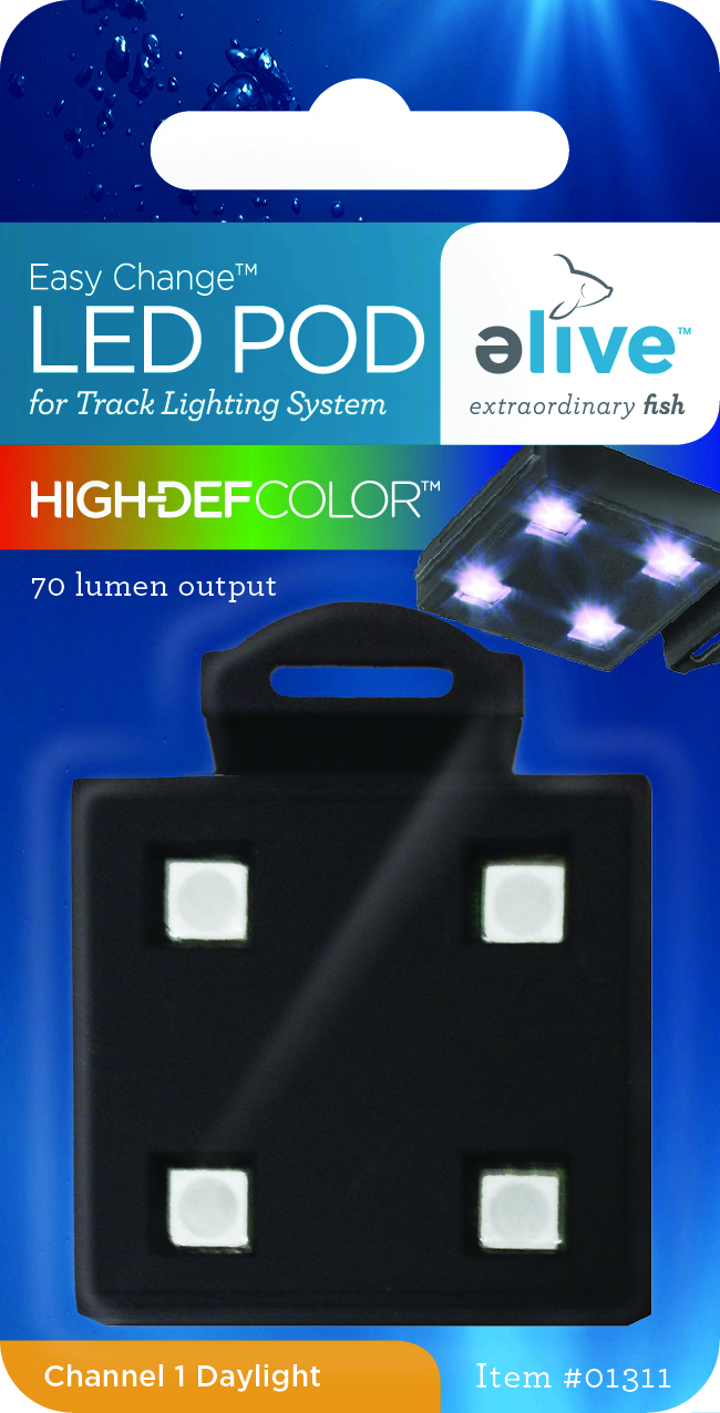 EASY CHANGE LED LIGHT POD FOR TRACK LIGHTING SYSTM