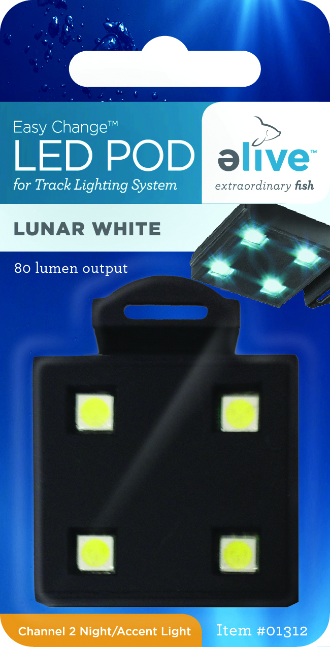 EASY CHANGE LED LIGHT POD FOR TRACK LIGHTING SYSTM