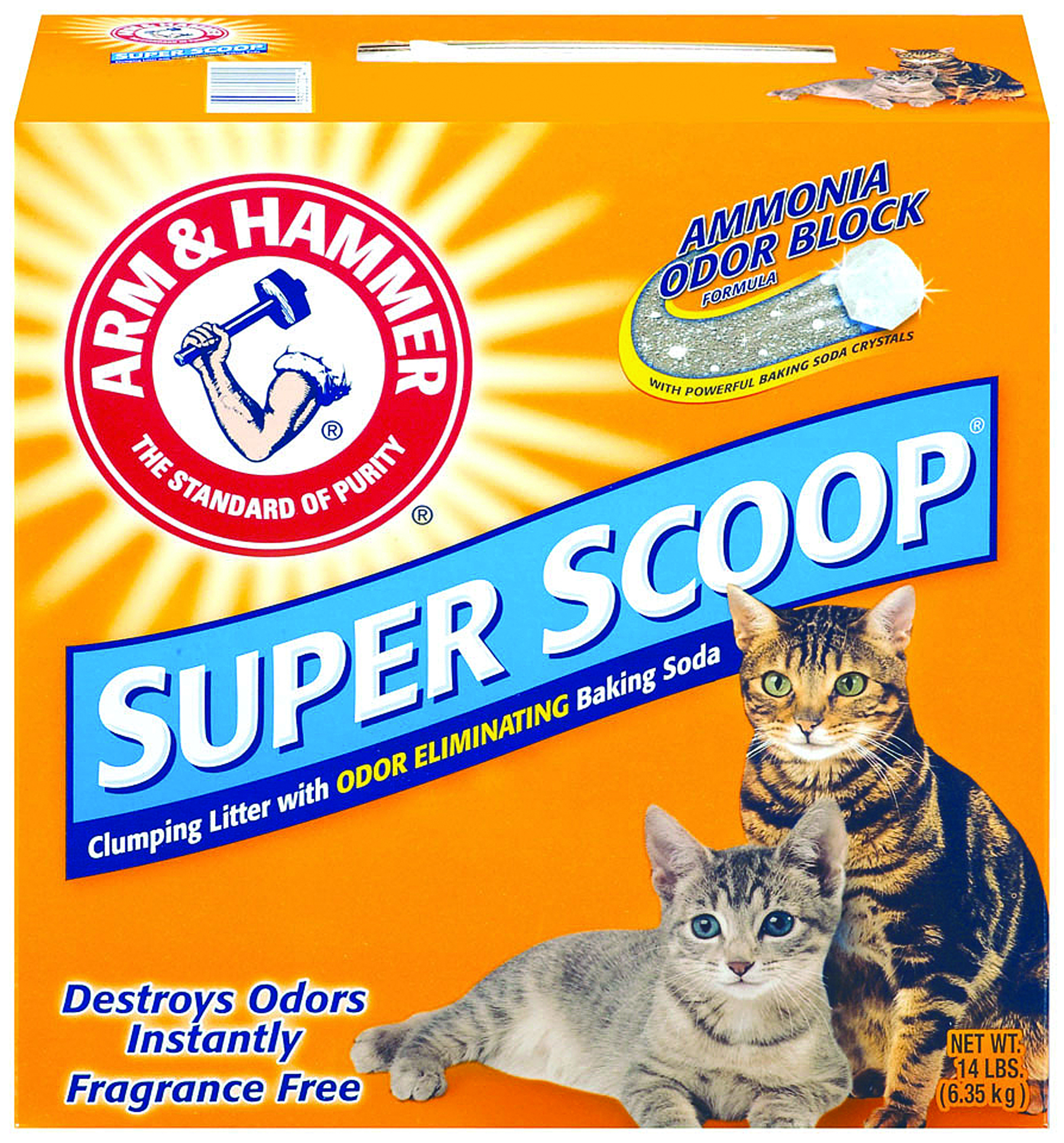 ARM & HAMMER SUPER SCOOP CLUMPING LITTER