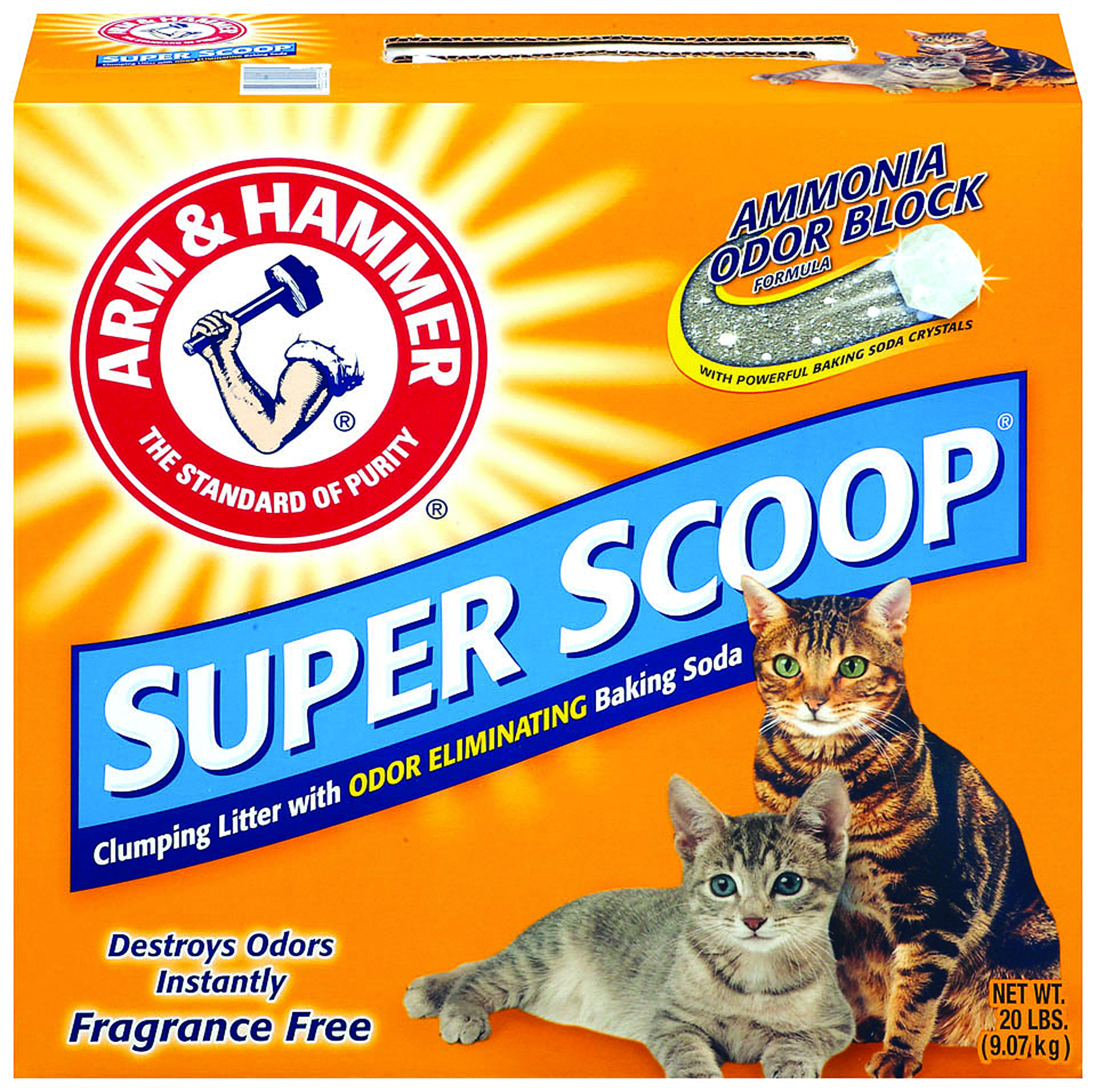 ARM & HAMMER SUPER SCOOP CLUMPING LITTER