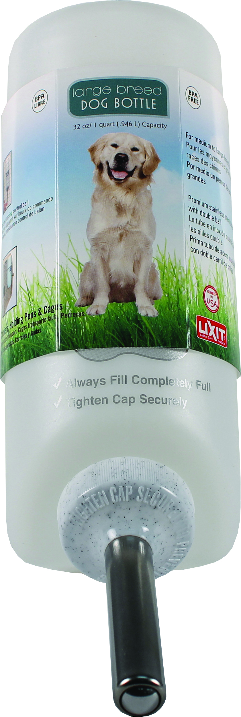 LIXIT LARGE BREED DOG WATER BOTTLE