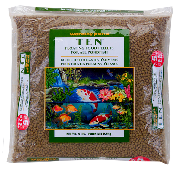 TEN FLOATING FOOD PELLETS FOR ALL PONDFISH