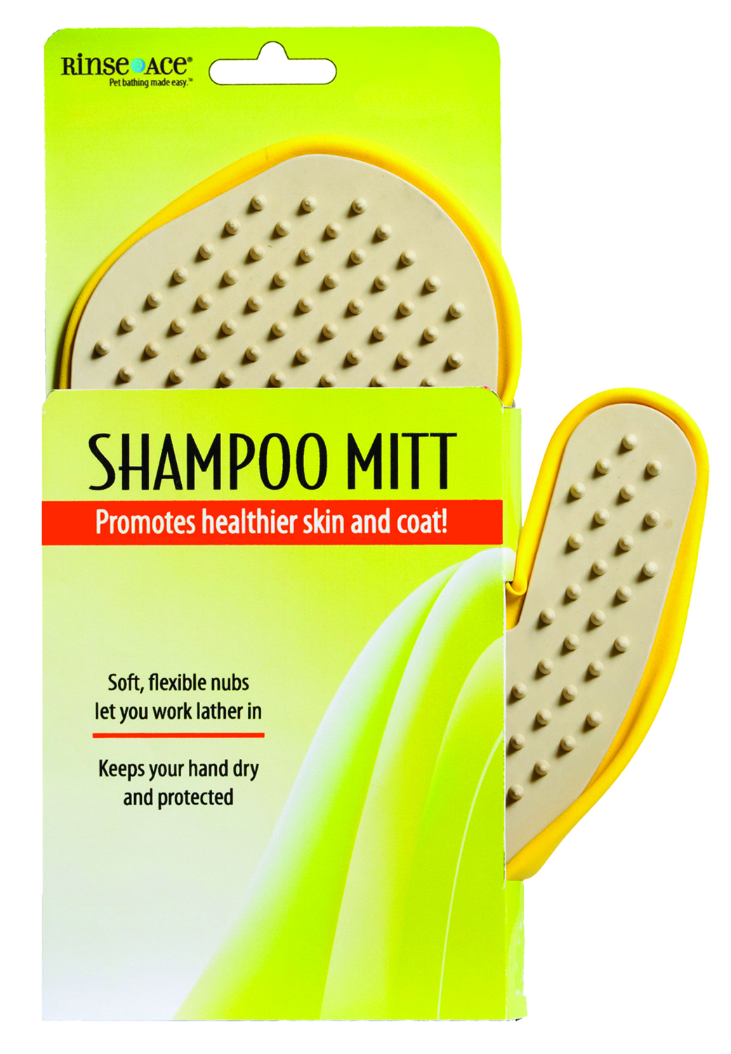 RINSE ACE SHAMPOO MITT