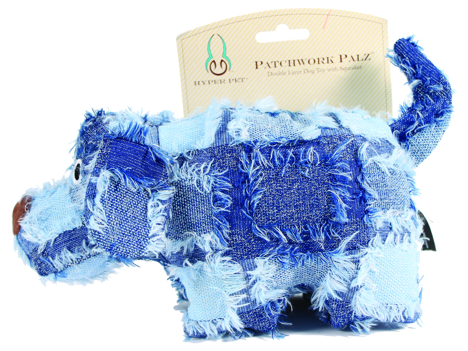 PATCHWORK PALZ PUPPY WITH SQUEAKER