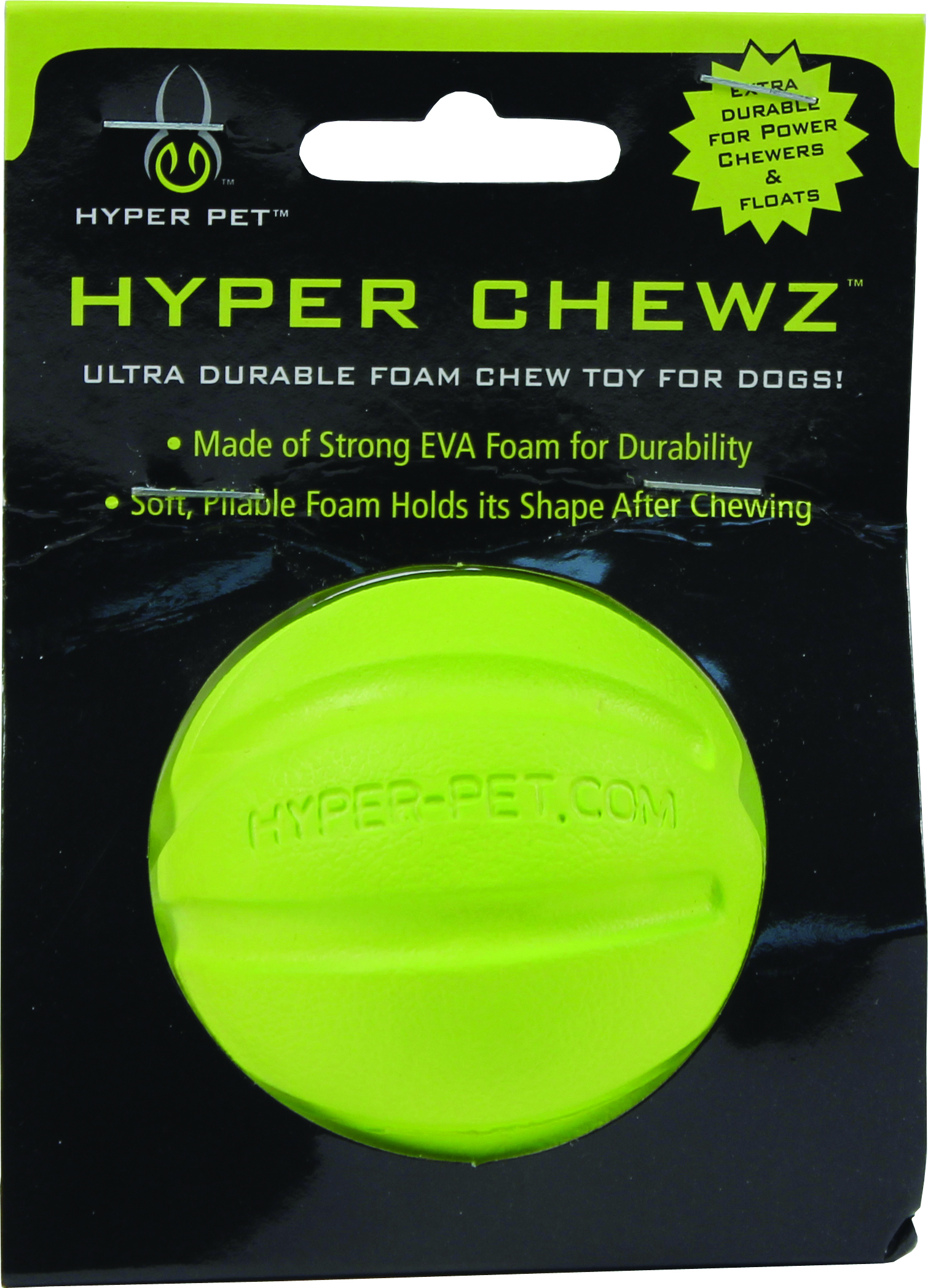 HYPER CHEWZ BALL DOG TOY