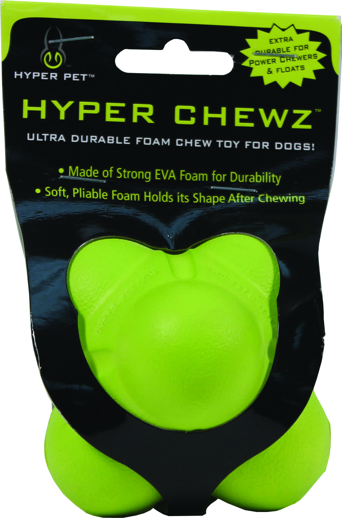 HYPER CHEWZ BUMPY BALL DOG TOY