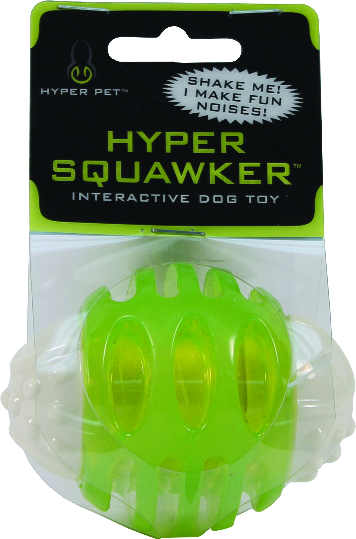 HYPER SQUAWKER BALL DOG TOY
