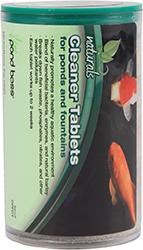 NATURALS CLEANER TABLETS FOR PONDS & FOUNTAINS