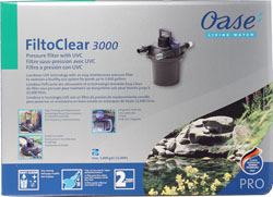 OASE FILTOCLEAR 3000 PRESSURIZED FILTER 18W UV