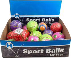 ROUND SPORT BALLS ASSORTED DISPLAY