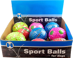 ROUND SPORT BALLS ASSORTED DISPLAY