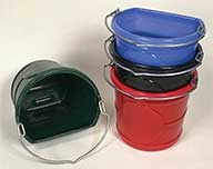 Flat Back Bucket 20qt - Green