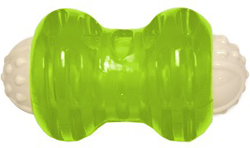 HYPER SQUAWKER BONE DOG TOY