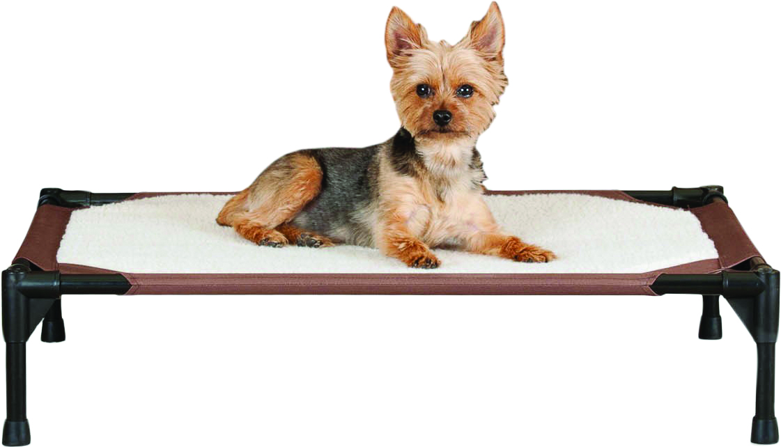 SELF-WARMING FLEECE PET COT