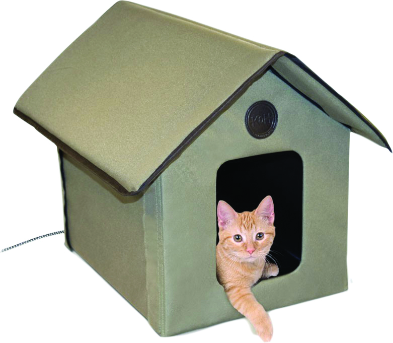 OUTDOOR HEATED KITTY HOUSE