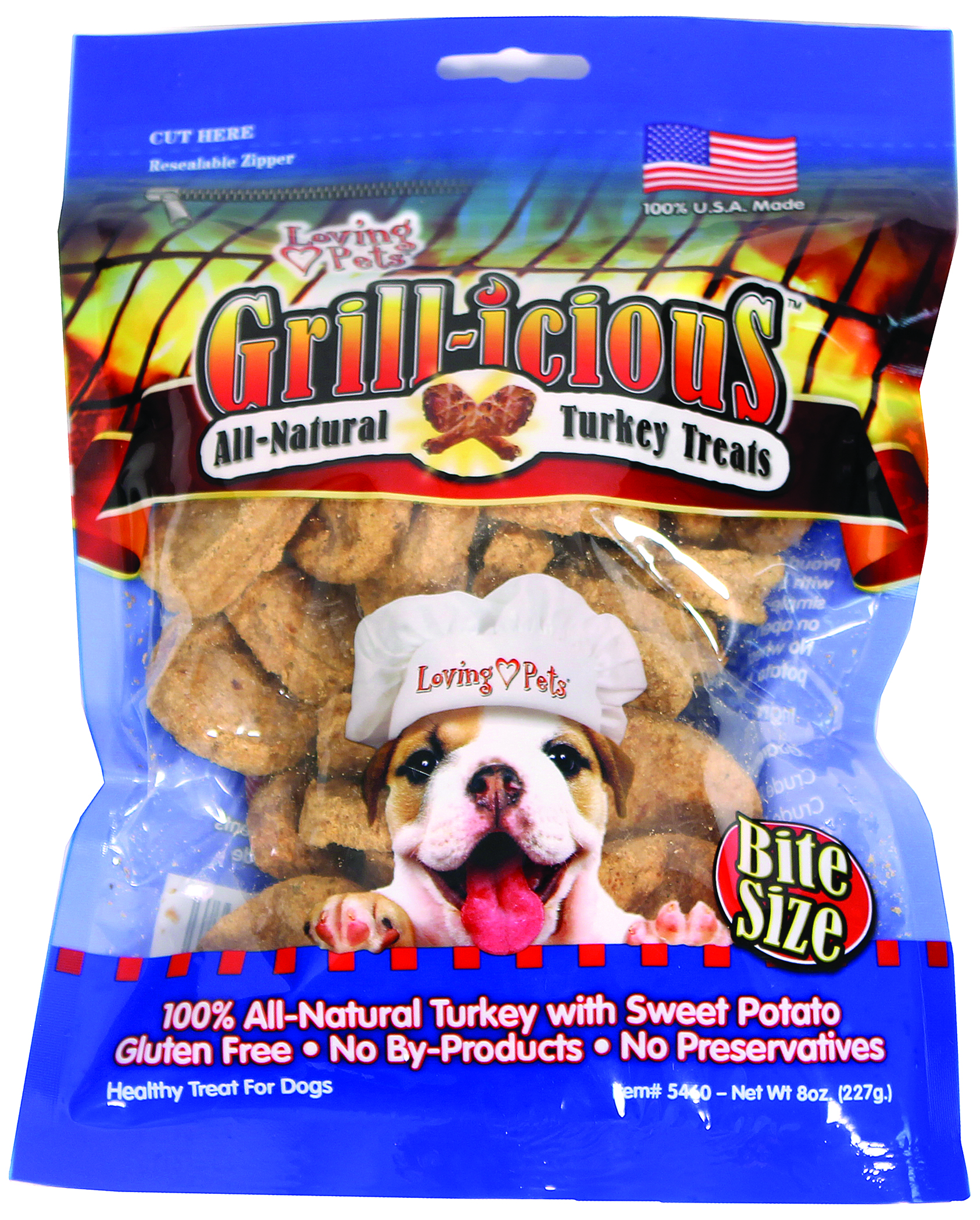 GRILL-ICIOUS BITE SIZE ALL-NATURAL DOG TREATS