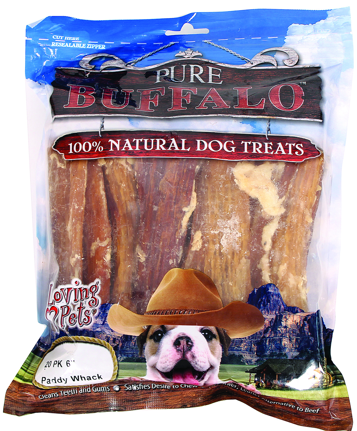 PURE BUFFALO BACKSTRAP TENDONS
