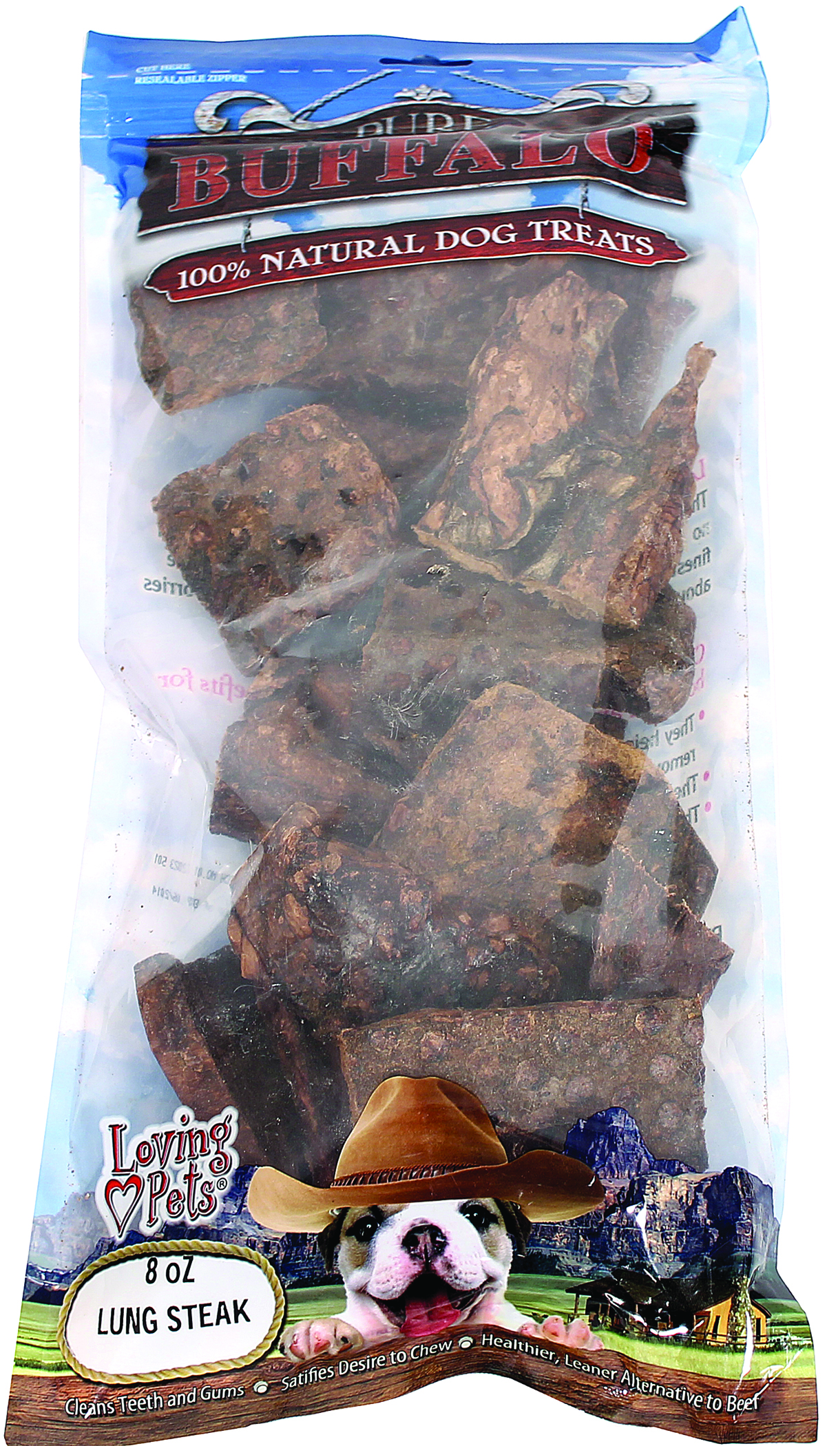 PURE BUFFALO LUNG STEAKS