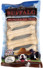 PURE BUFFALO PRESSED BULLY BONES