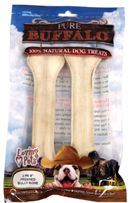 PURE BUFFALO PRESSED BULLY BONES