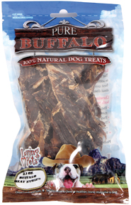 PURE BUFFALO MEAT STRIPS