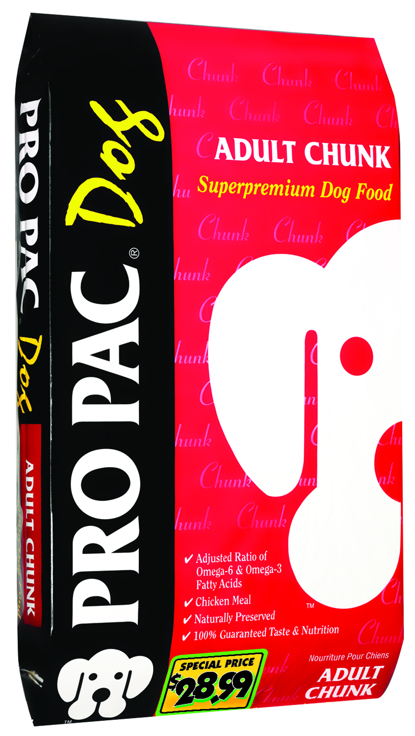 PRO PAC ADULT CHUNK DOG FOOD