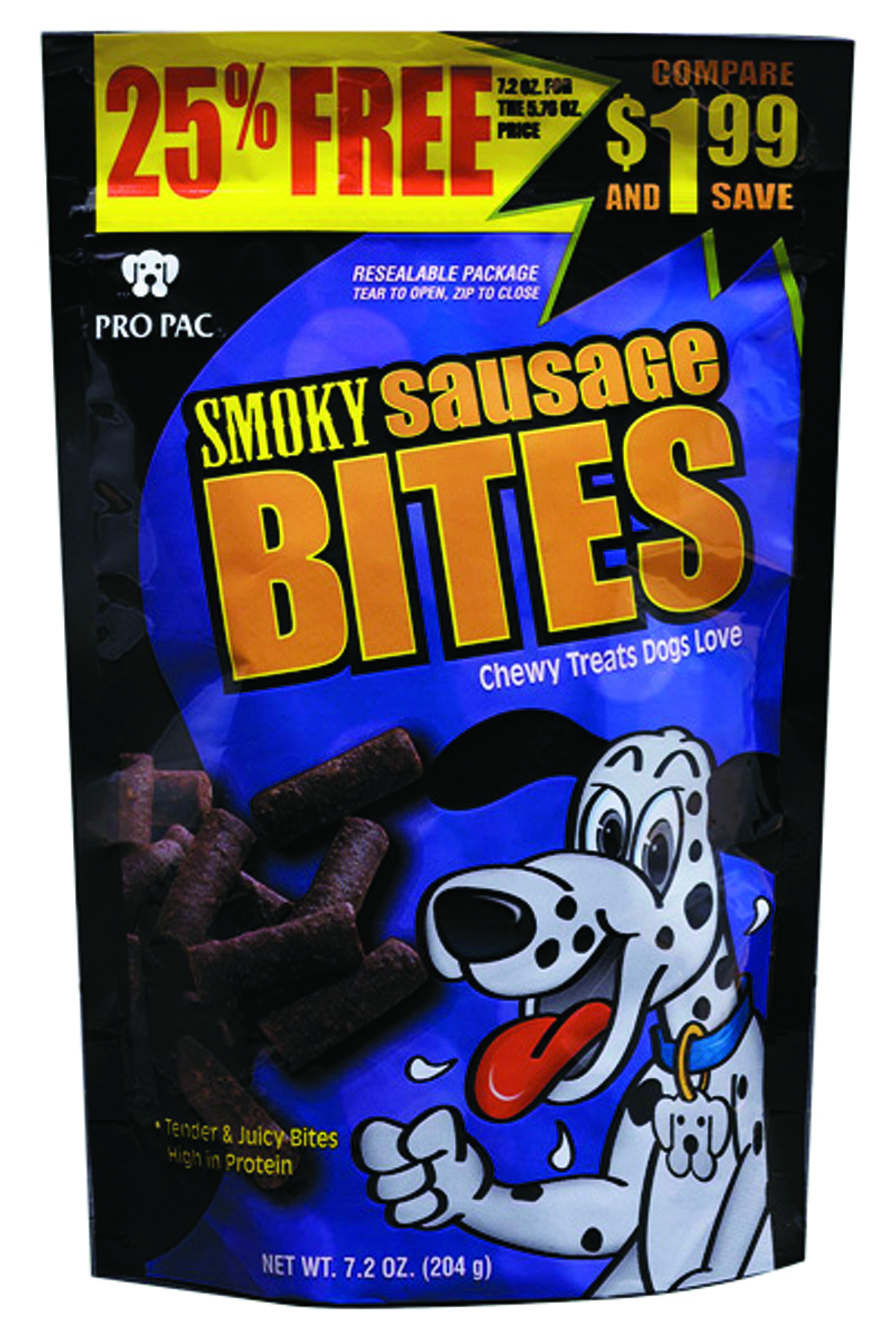 7.2 Oz Smoky Sausage Bites Dog Food