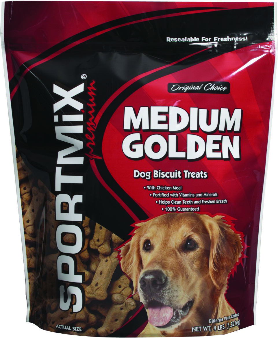 SPORTMIX MEDIUM GOLDEN DOG BISCUIT TREATS