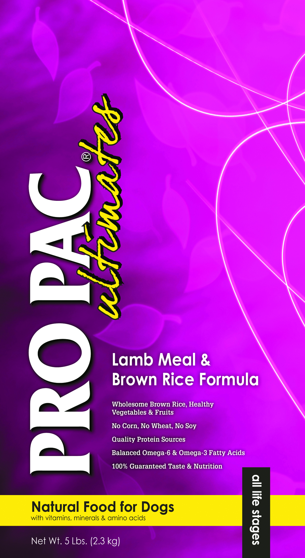 PRO PAC ULTIMATES NATURAL FOOD FOR DOGS