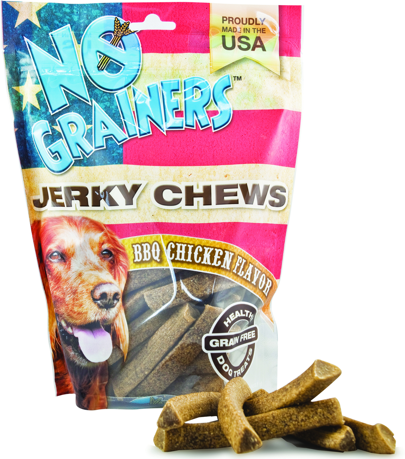 NO GRAINERS GRAIN FREE JERKY CHEWS FREE DOG TREATS
