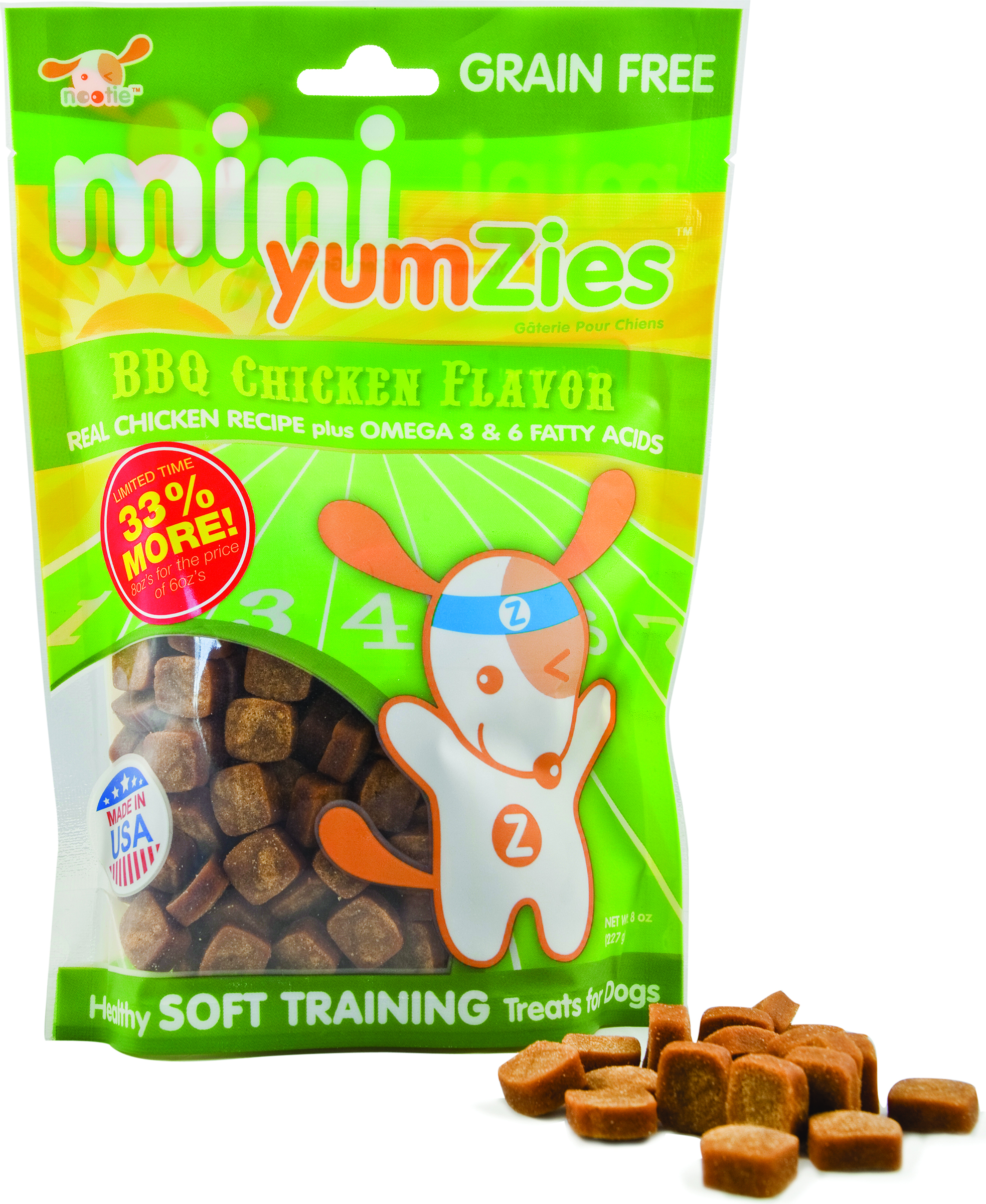 YUMZIES GRAIN FREE SOFT TREATS FOR DOGS