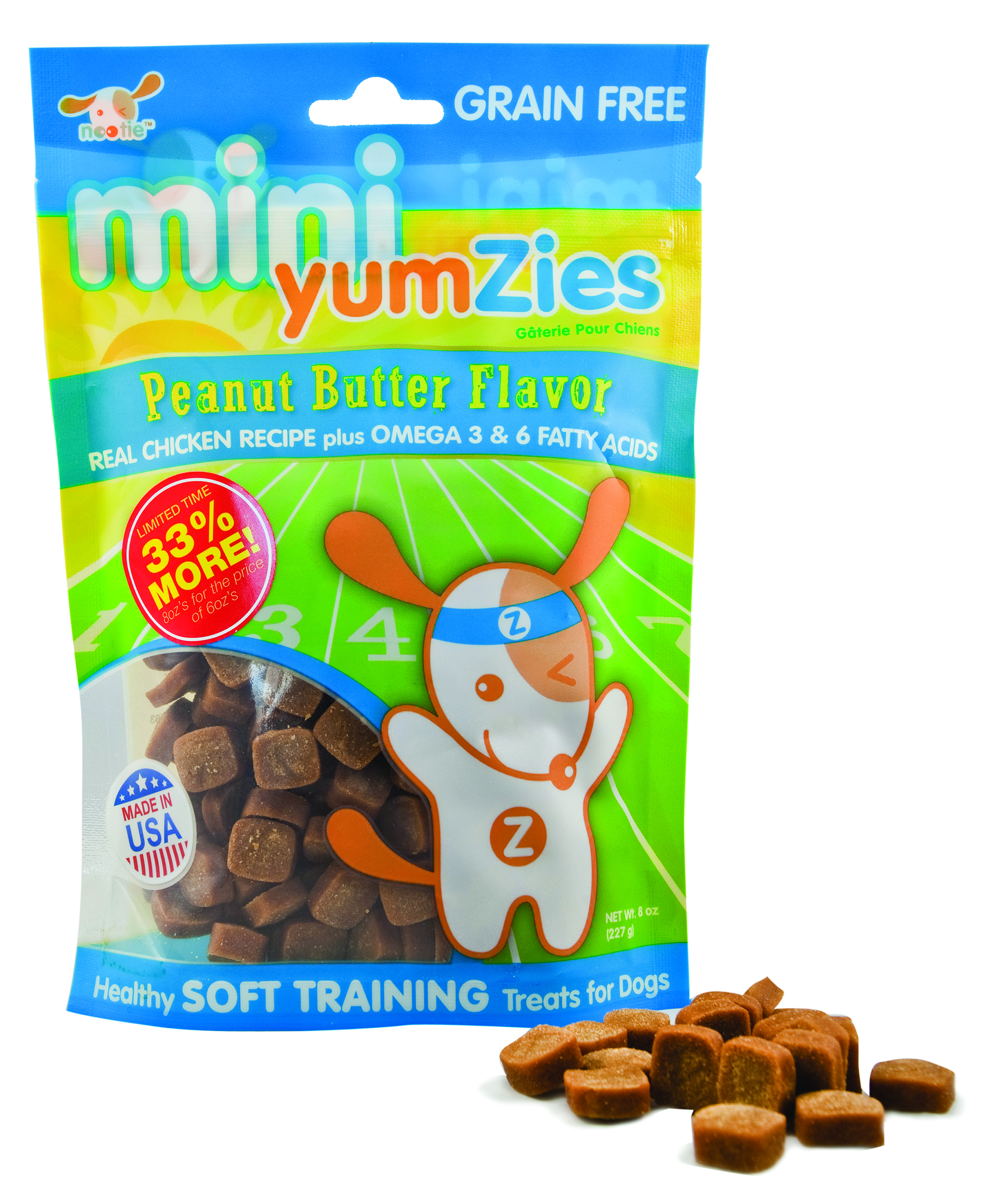 MINI YUMZIES GRAIN FREE SOFT TREATS FOR DOGS