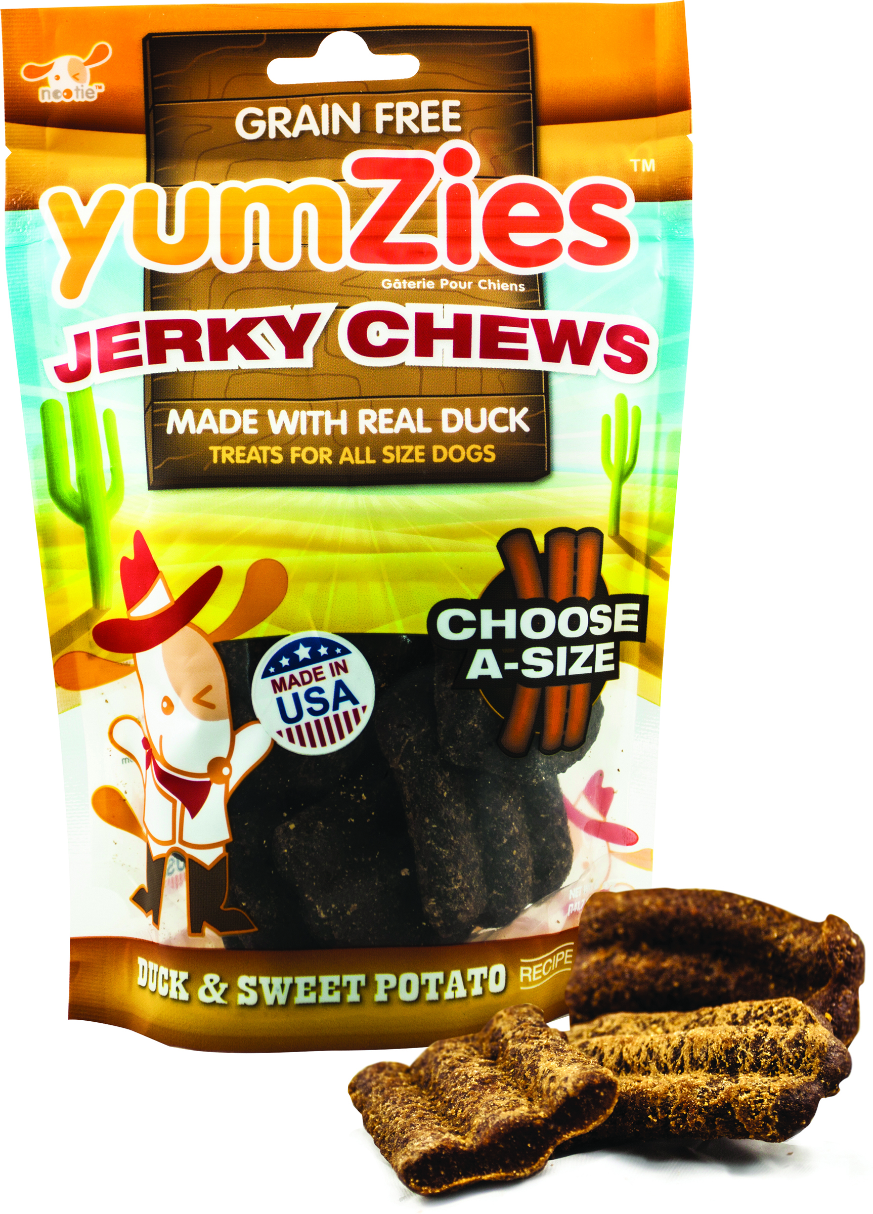 YUMZIES GRAIN FREE JERKY CHEWS FOR DOGS