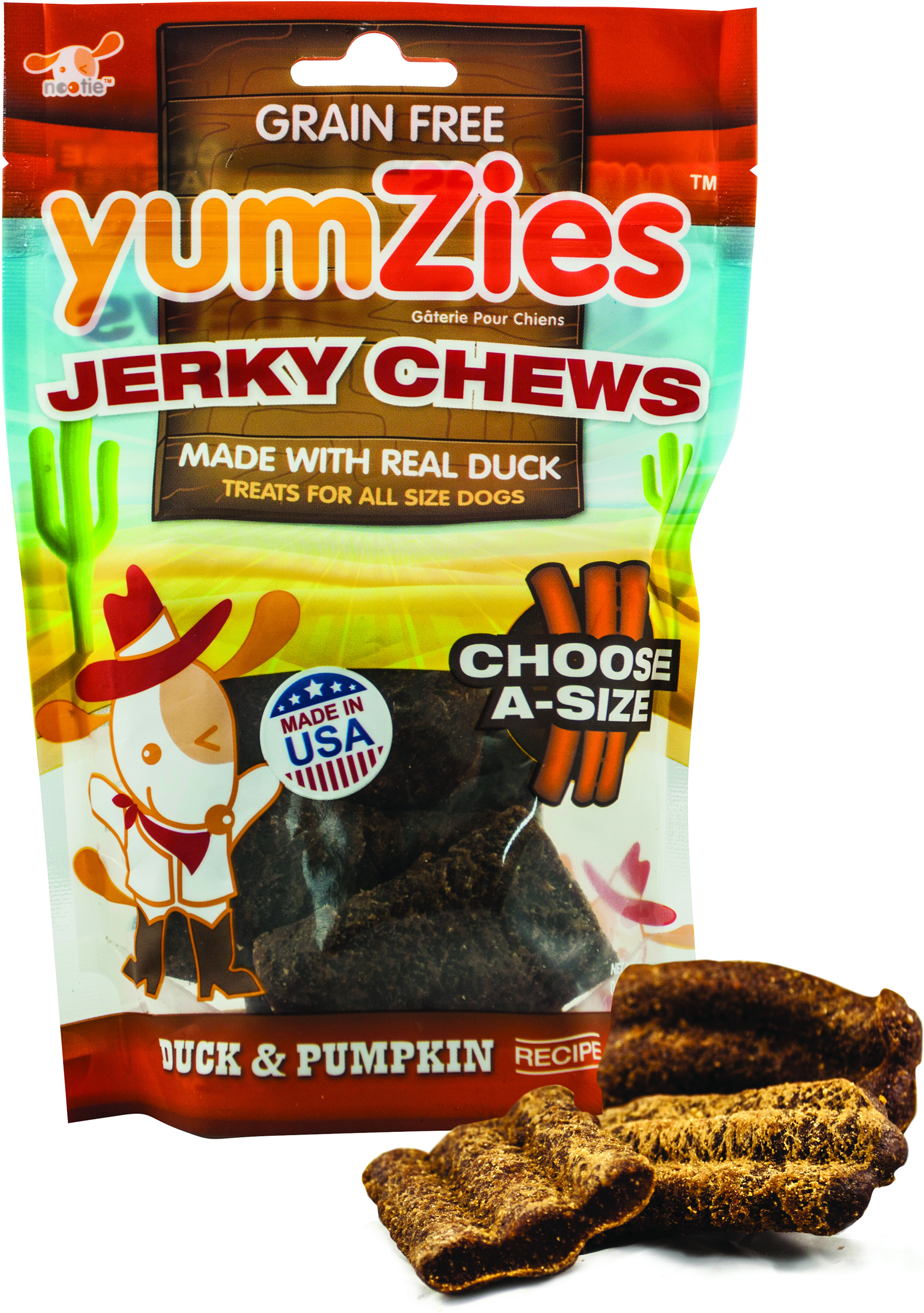 YUMZIES GRAIN FREE JERKY CHEWS FOR DOGS