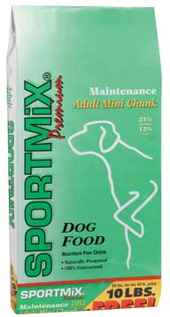 SPORTMiX Dog Food - Maintenance Adult Mini Chunk 50 Lb