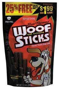 Woof Em Down Sticks 7.2Oz