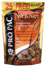 PRO PAC NUT R NIPZ TREATS