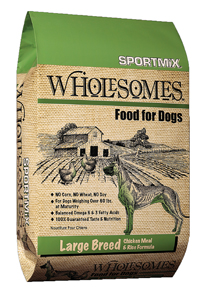 SPORTMIX WHOLESOMES LARGE BREED CHICKEN MEAL&RICE