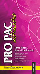 PRO PAC ULTIMATES NATURAL FOOD FOR DOGS