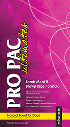 PRO PAC ULTIMATES NATURAL FOOD FOR DOGS