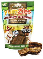 YUMZIES GRAIN FREE JERKY CHEWS FOR DOGS