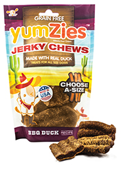 YUMZIES GRAIN FREE JERKY CHEWS FOR DOGS