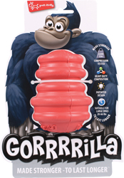 GORRRILLA RUBBER DOG TOY