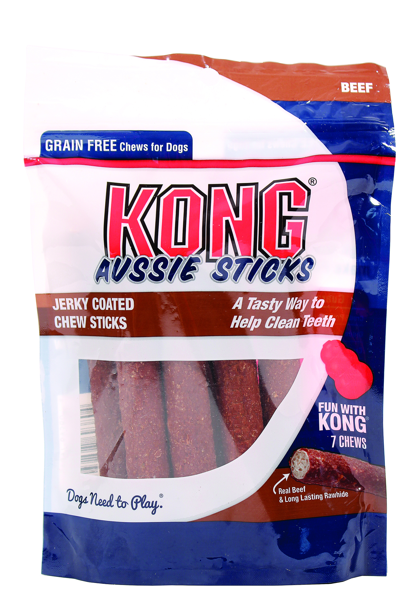 KONG AUSSIE STICKS GRAIN FREE CHEWS FOR DOGS