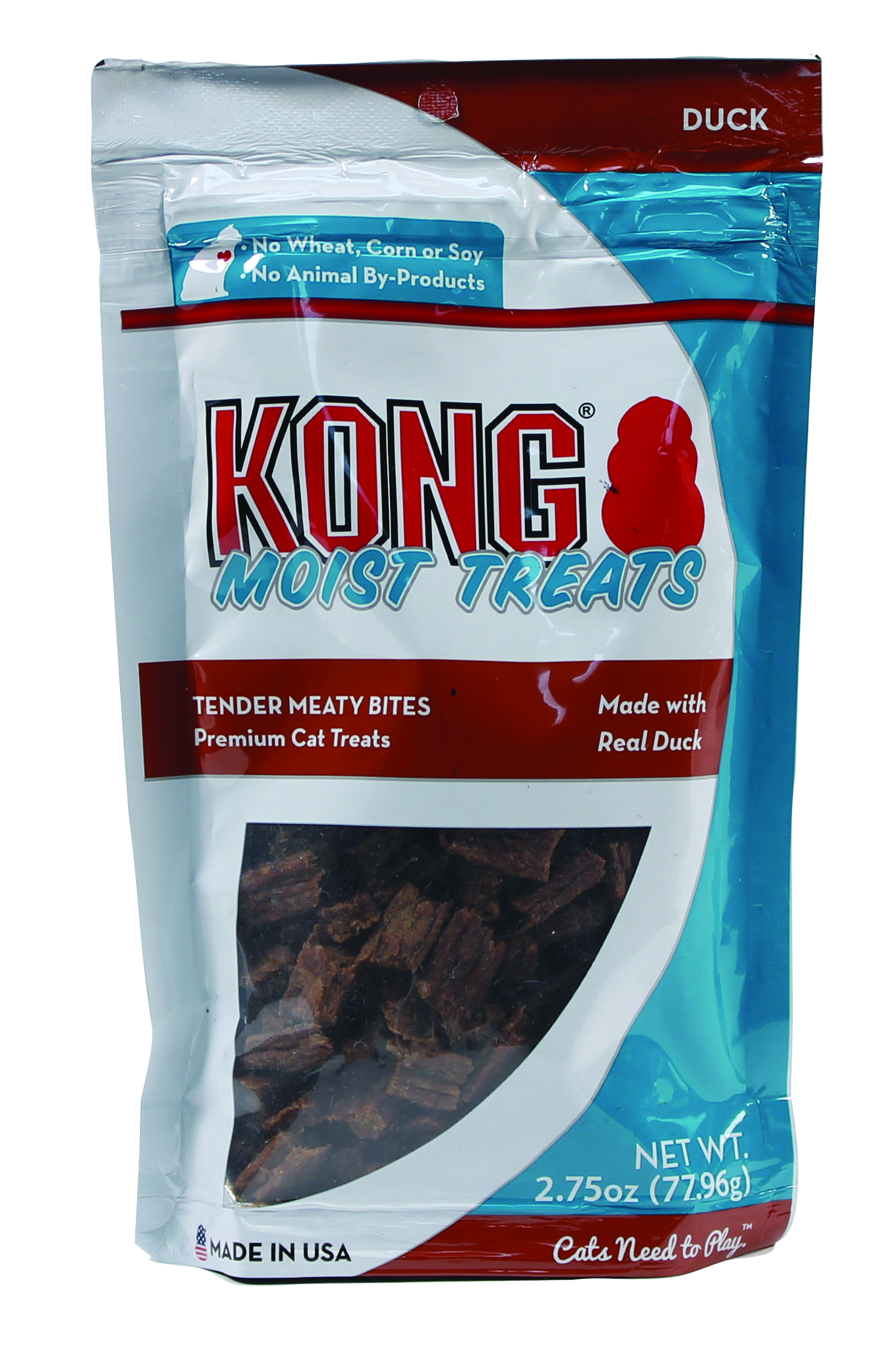 KONG SOFT MOIST CAT TREATS DUCK