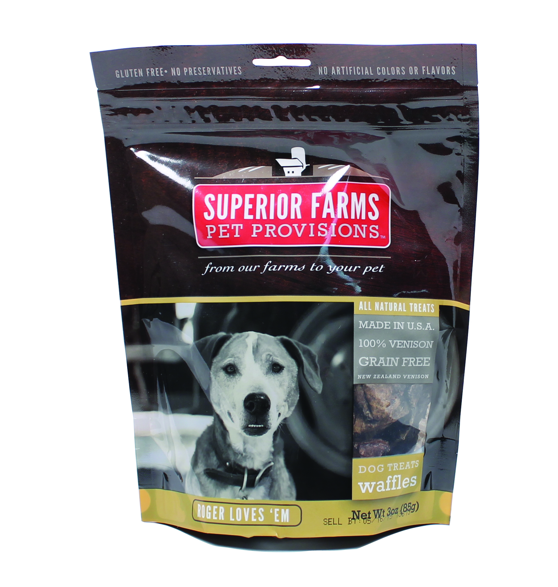 PET PROVISIONS WAFFLES DOG TREATS